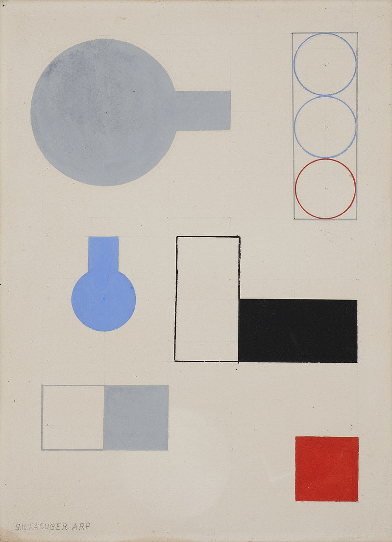 Composition - Sophie Taeuber