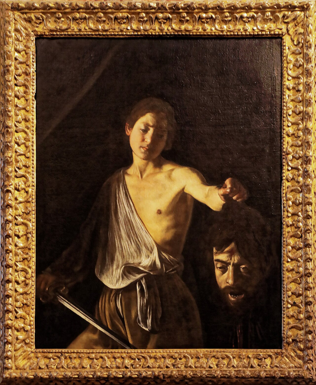 Goliat'ın Başındaki David - Caravaggio