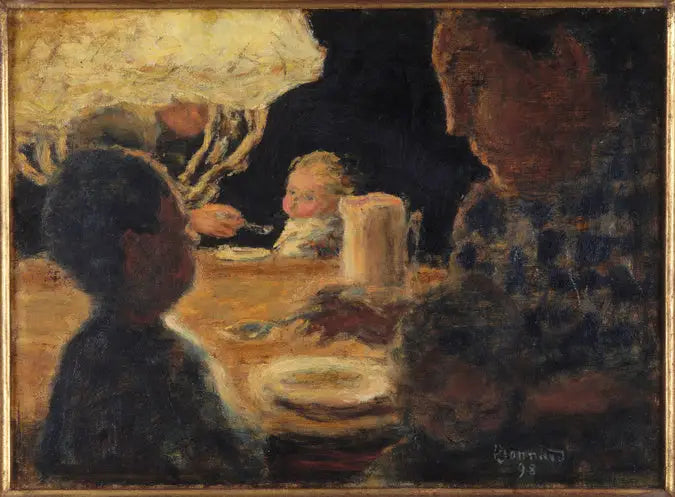 Lambanın Altında Kahvaltı - Pierre Bonnard
