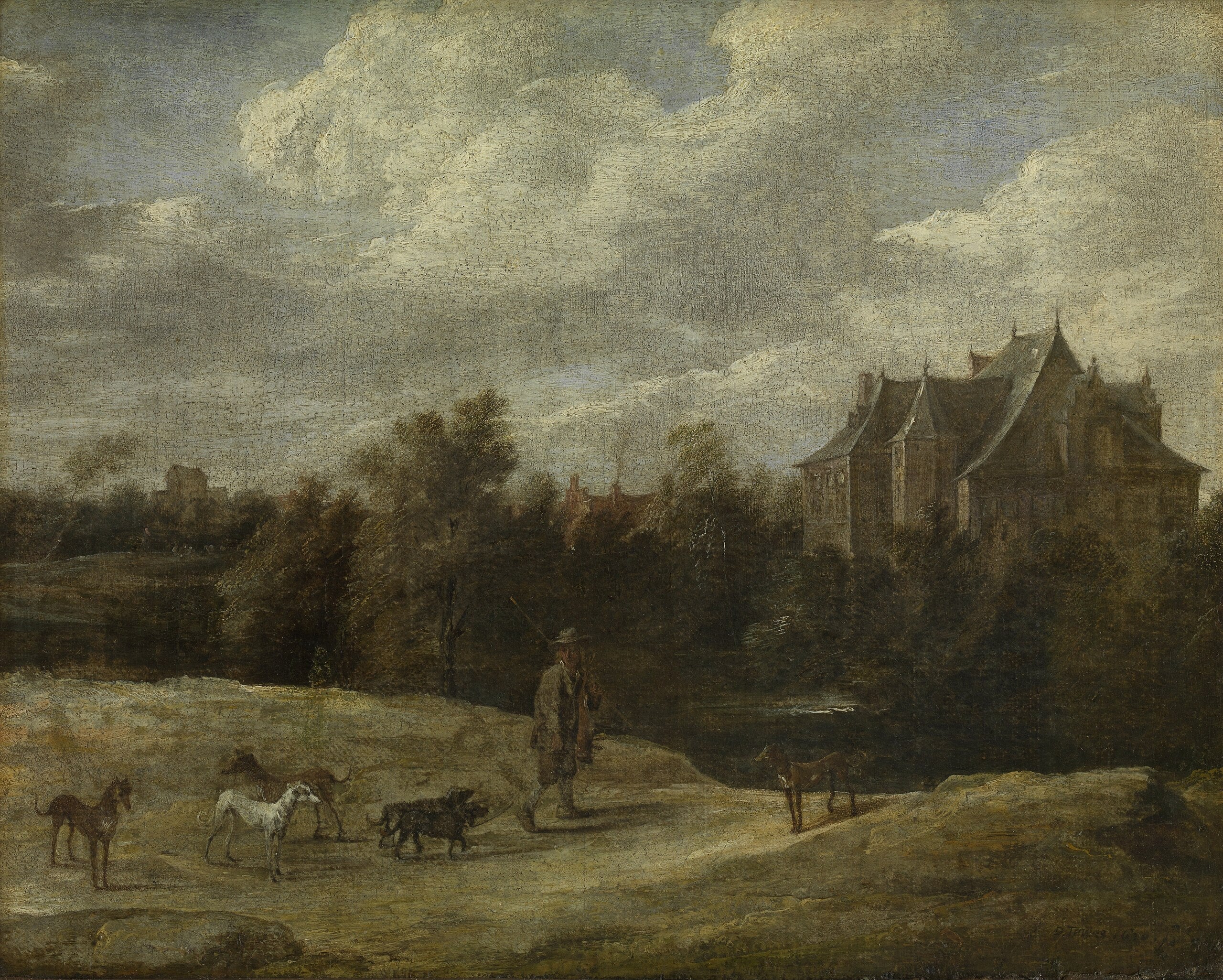 De retour de la chasse - David Teniers le Jeune