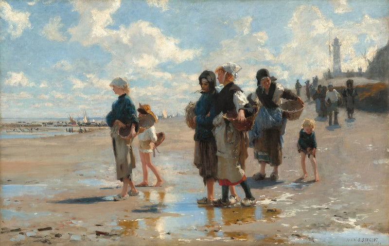 Balık avına doğru - John Singer Sargent