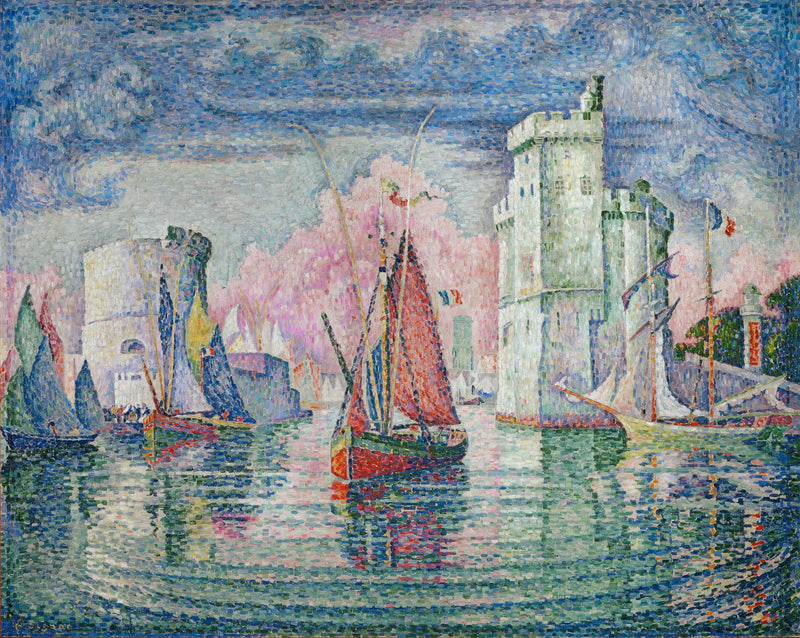 La Rochelle Limanı Girişi - Paul Signac