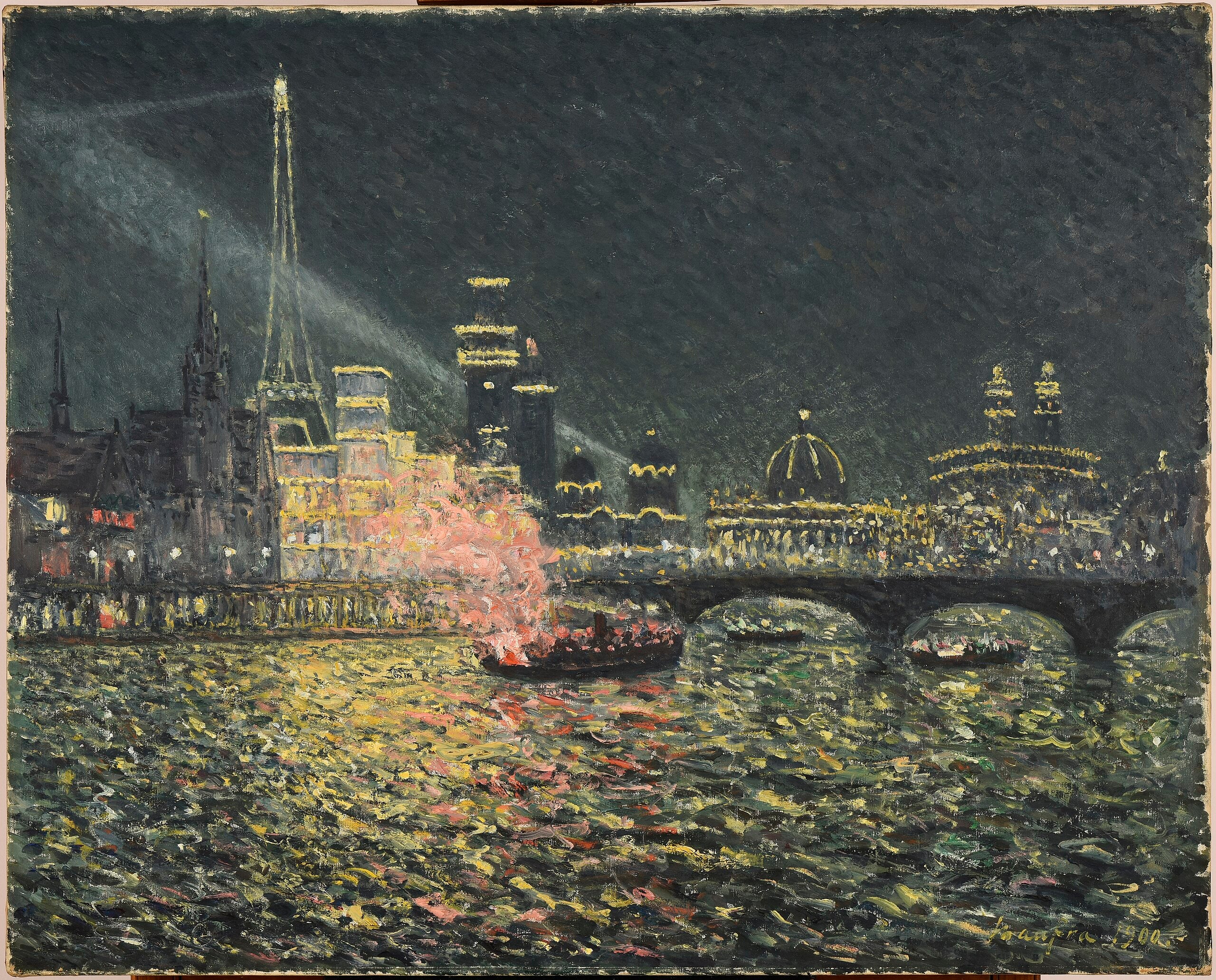 Féérie nocturne : exposition universelle de 1900, Paris - Maxime Maufra