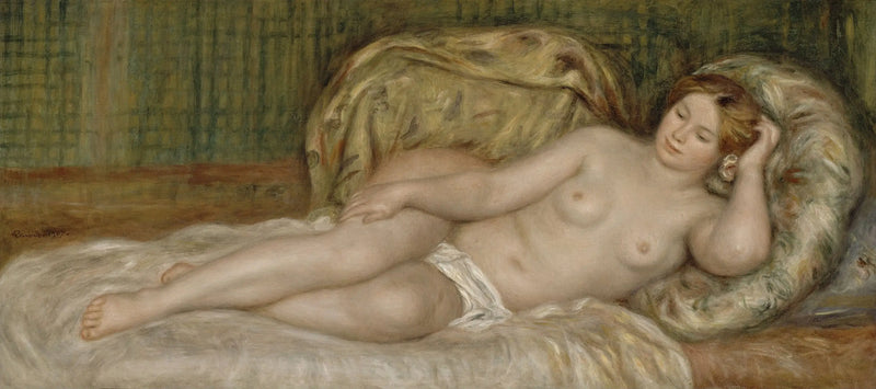 Çıplak Kadın (uyuyan) - Pierre-Auguste Renoir