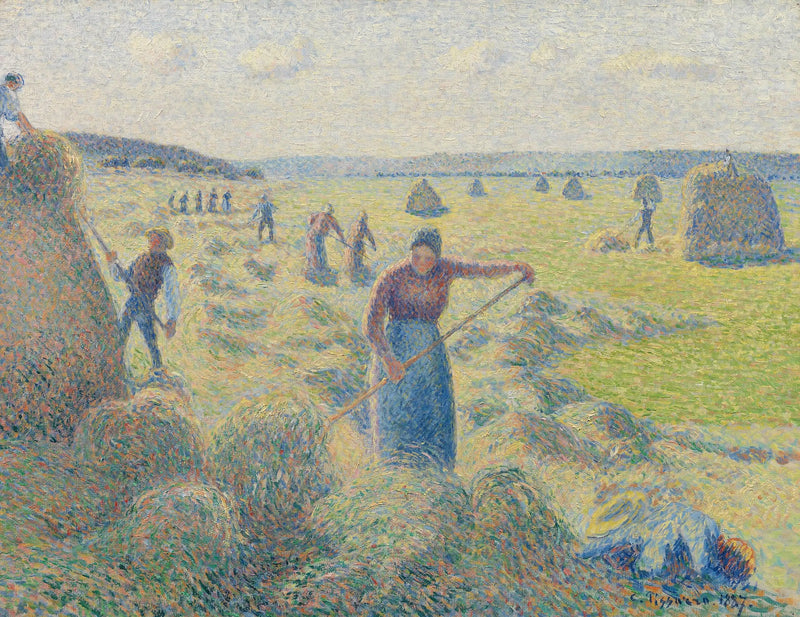 Hasat Zamanı, Éragny - Camille Pissarro
