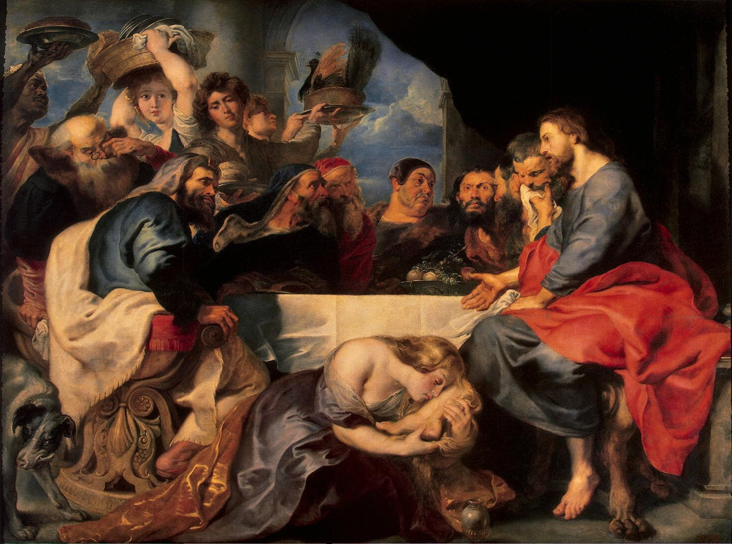 Simon'un Evi'nde Ziyafet - Peter Paul Rubens