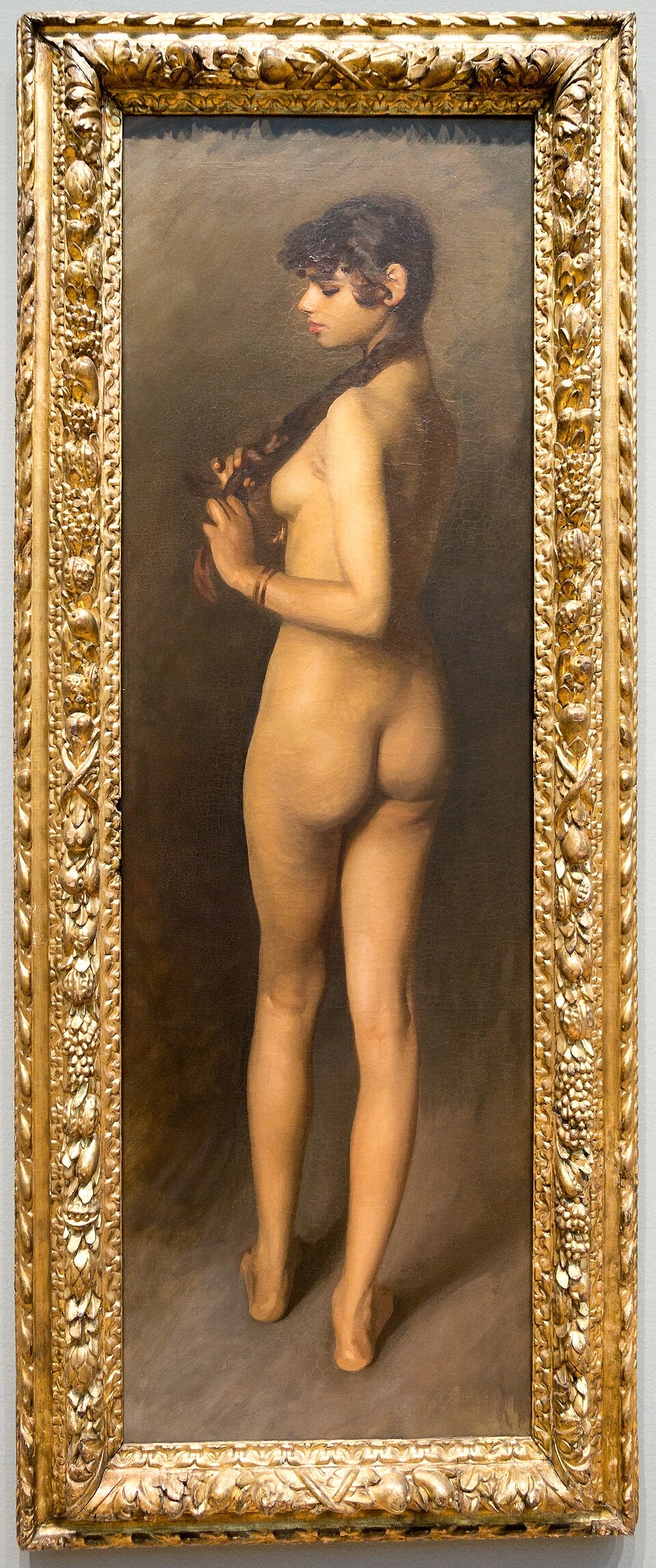 Mısır Kızı Çıplak - John Singer Sargent