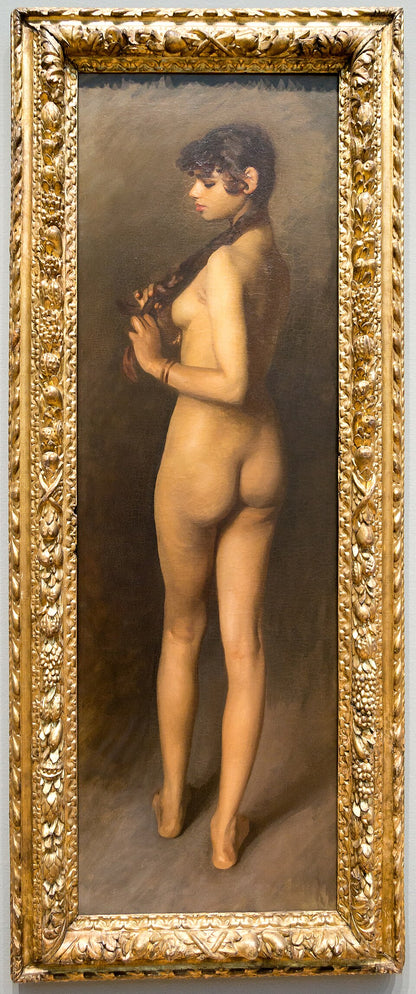 Mısır Kızı Çıplak - John Singer Sargent