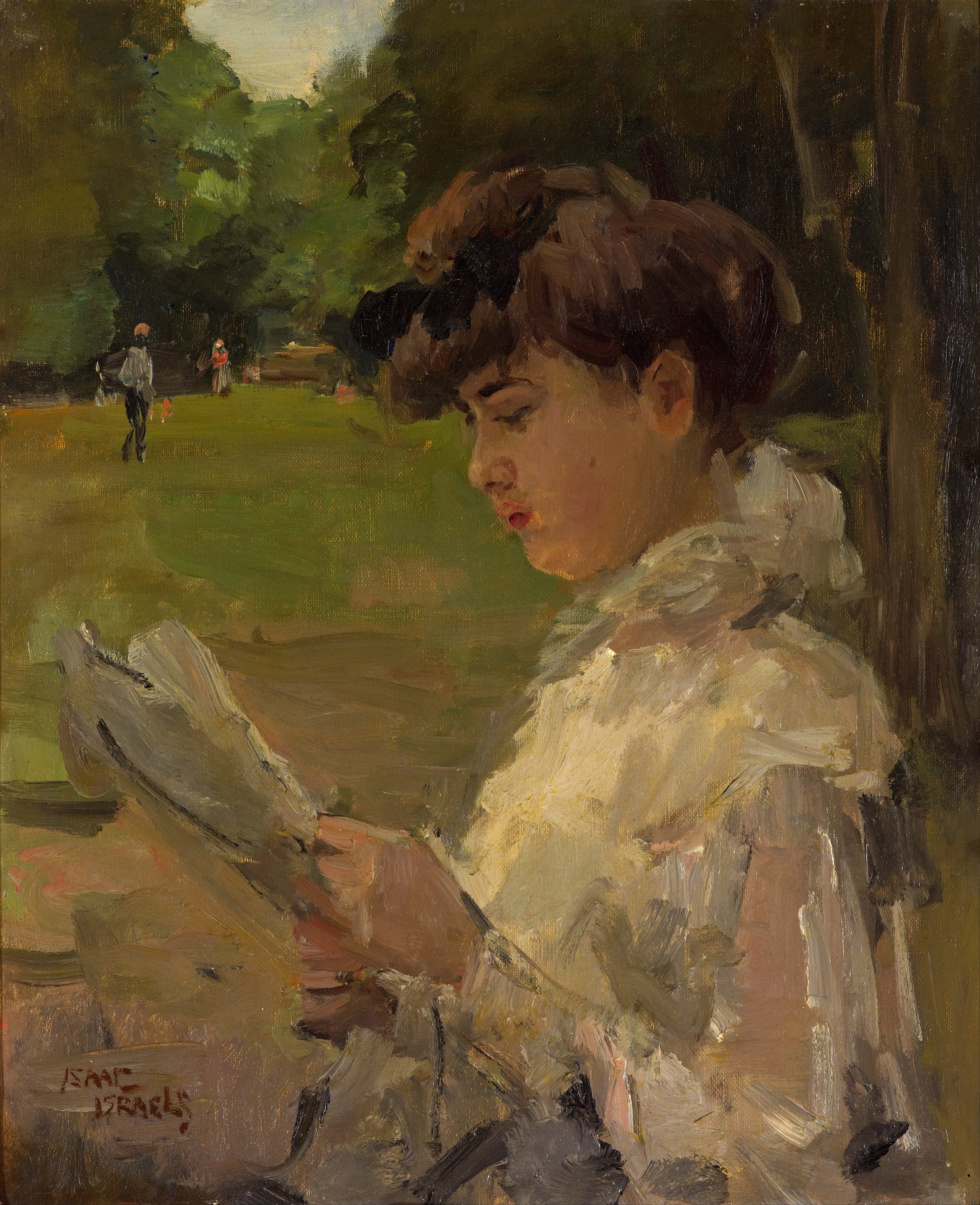 Fille lisant - Isaac Israëls - Alpha Reproduction