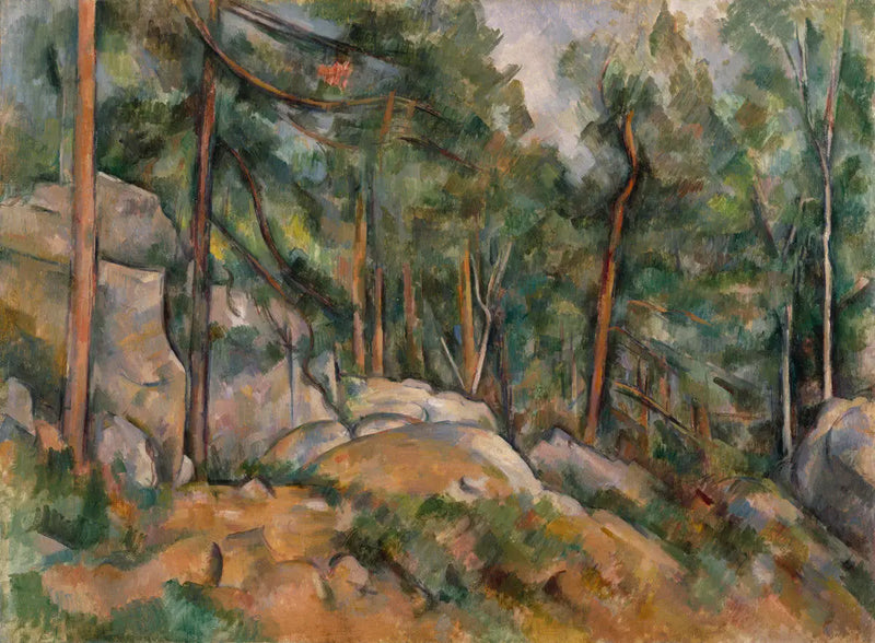 Orman İçi - Paul Cézanne