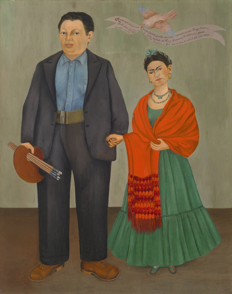 Frida ve Diego Rivera - Frida Kahlo
