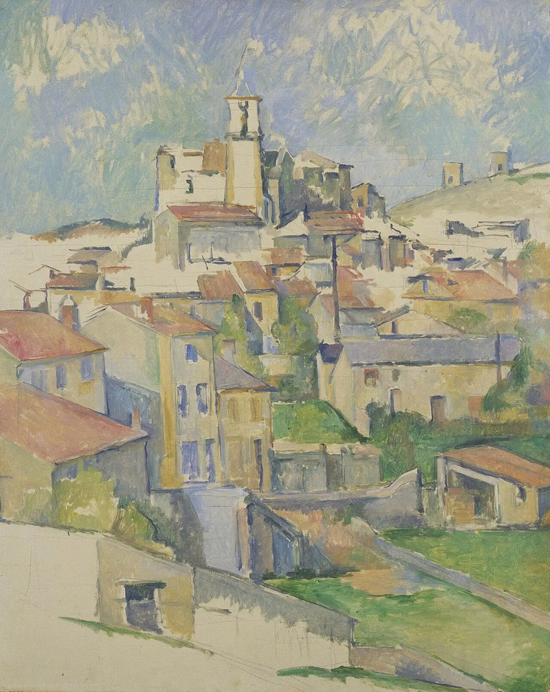 Gardanne (dikey görünüm) - Paul Cézanne