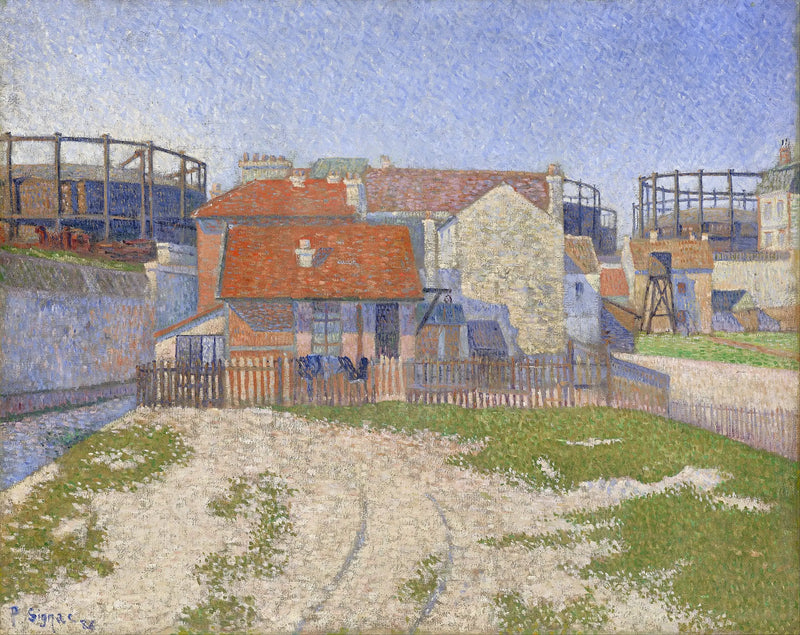 Clichy Gazometreleri - Paul Signac