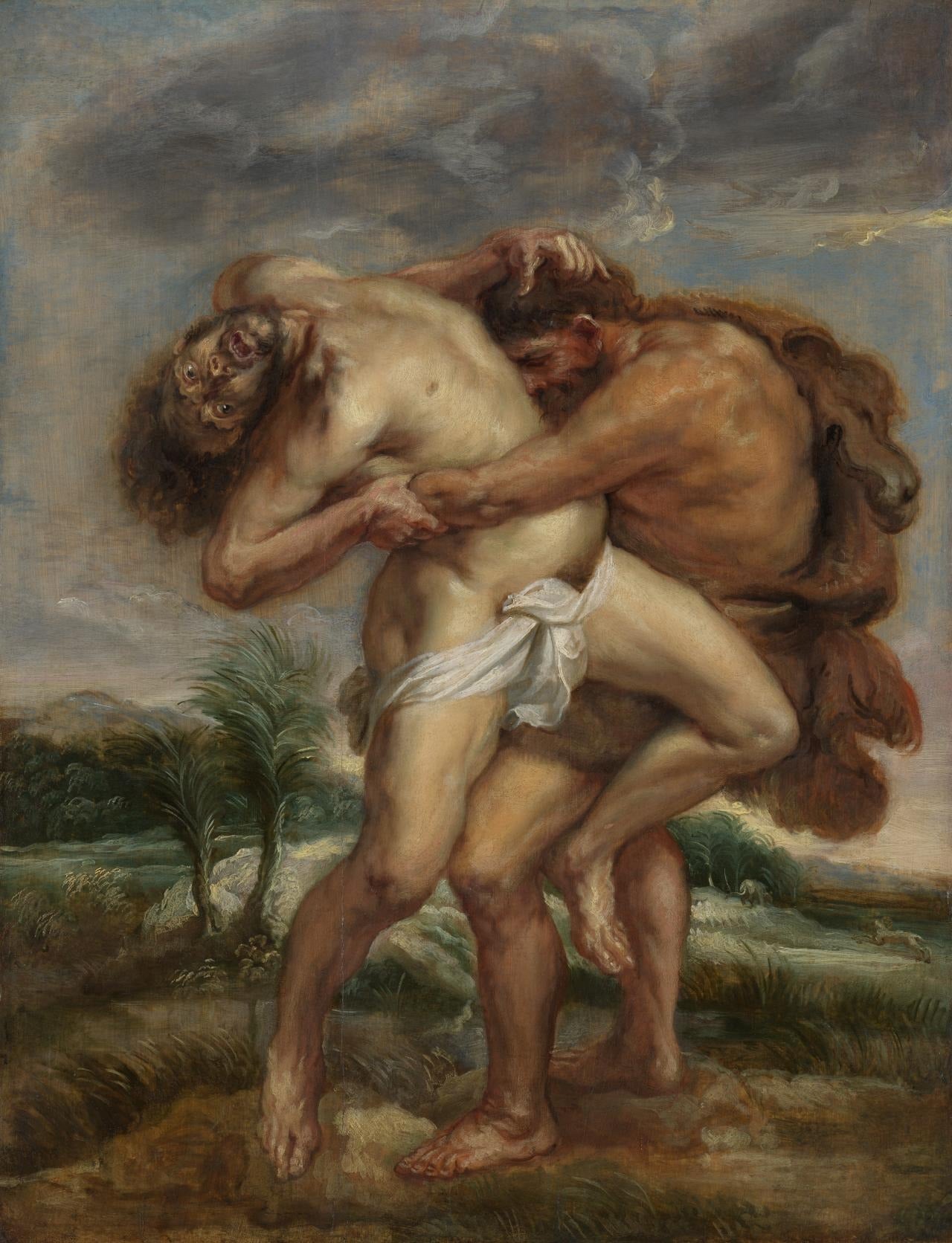 Hercule ve Antaeus - Peter Paul Rubens