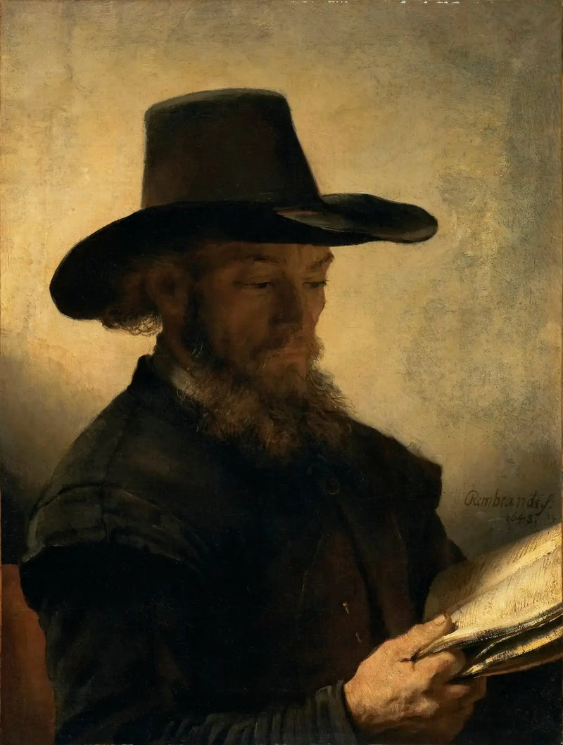 Okuyan Adam - Rembrandt