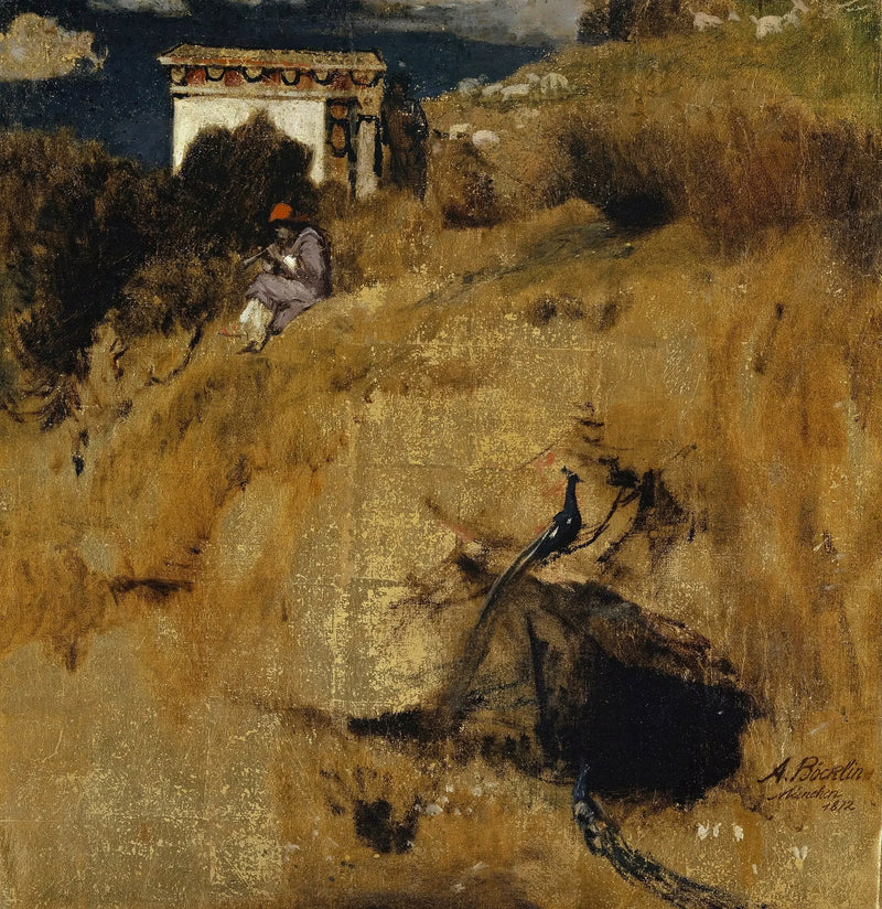 İdyll (paravan fragmanı) - Arnold Böcklin