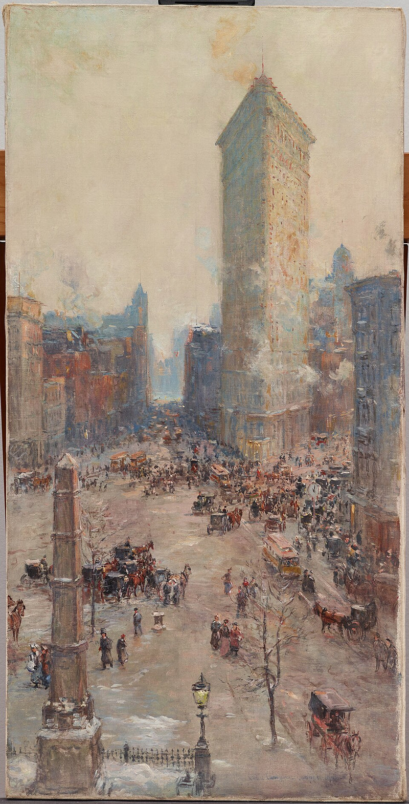 Immeuble Flat Iron - Colin Campbell Cooper
