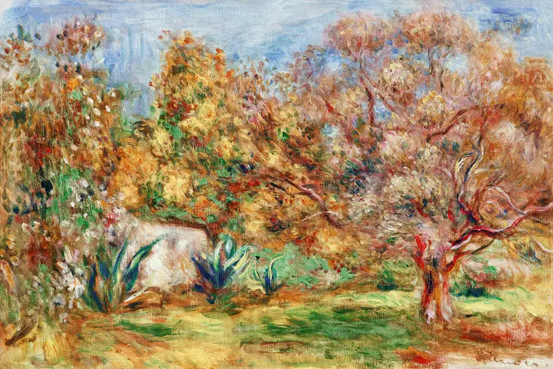 Zeytin Ağaçları - Pierre-Auguste Renoir