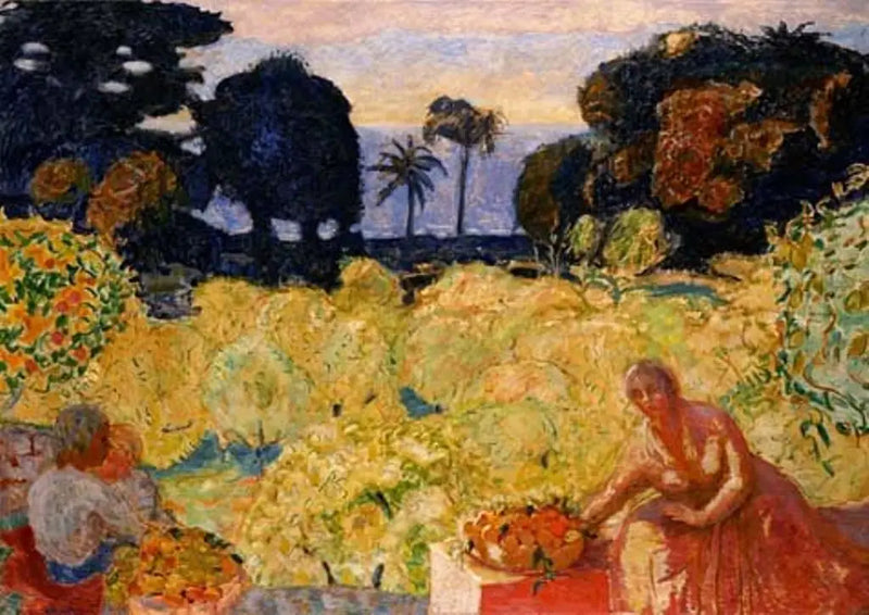 Akdeniz Bahçesi - Pierre Bonnard