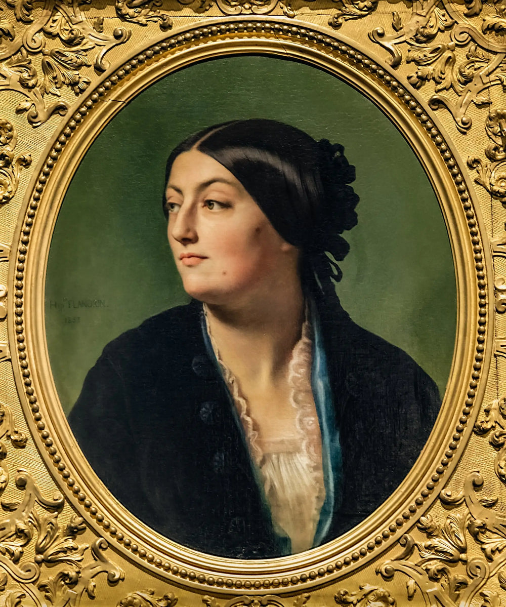 Jeanne Élisabeth dite Isabelle Hittorf - Hippolyte Flandrin - Alpha Reproduction
