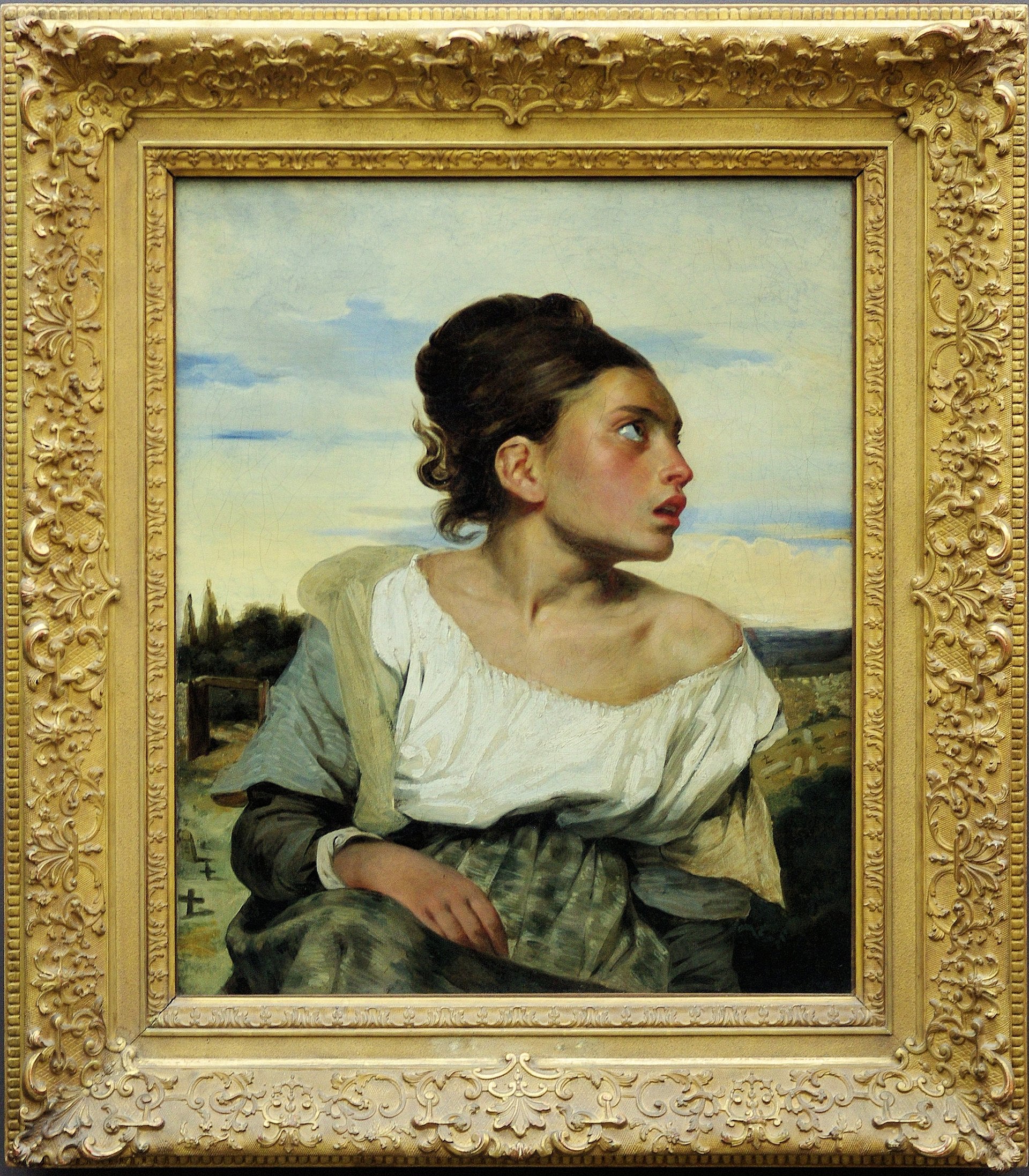Mezarlıkta Genç Orpheus - Eugène Delacroix