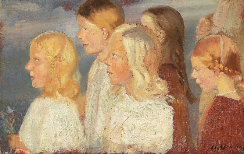 Skagenli genç kızlar. - Anna Ancher