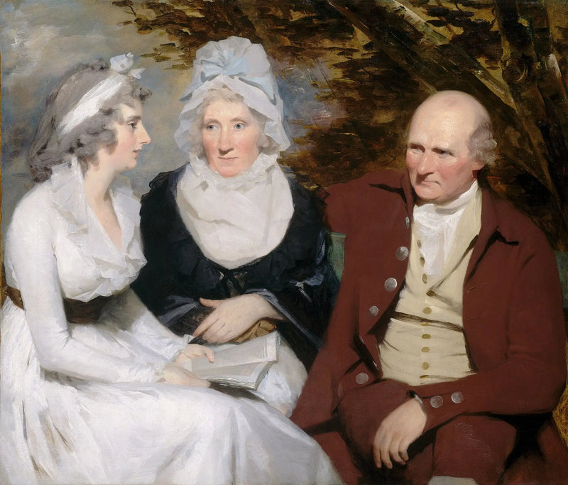John Johnstone, Betty Johnstone ve Mlle Wedderburn - Henry Raeburn