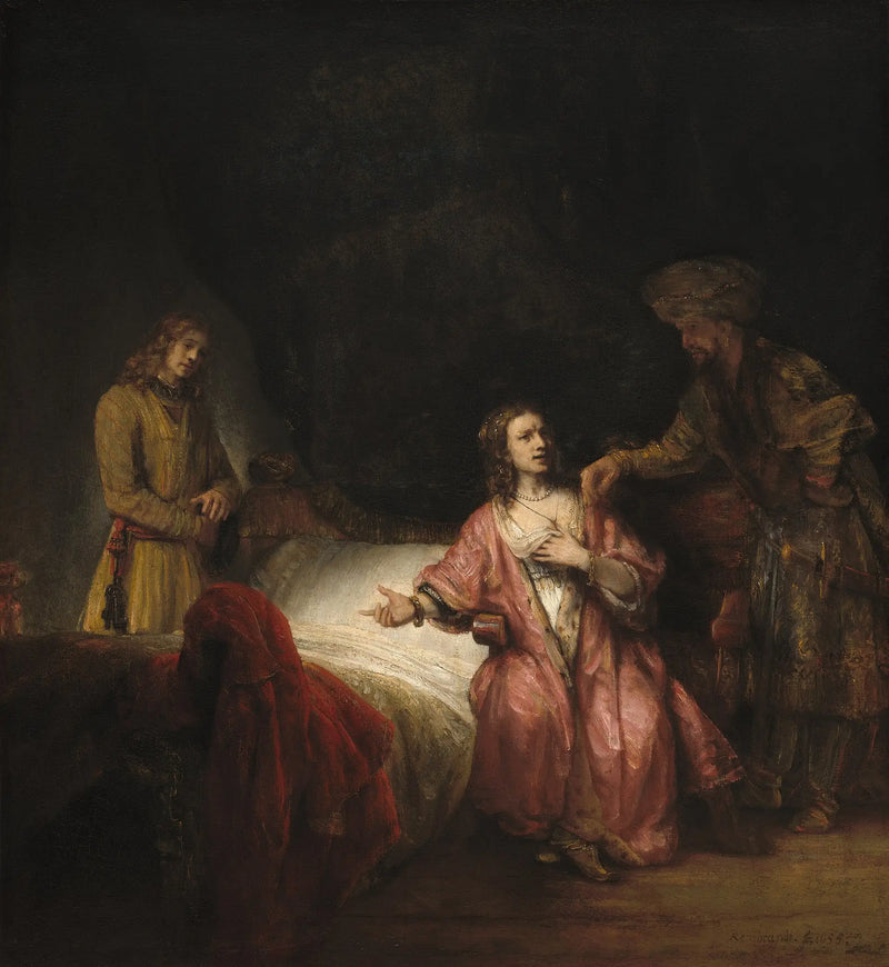 Potifar'ın Kadını Tarafından Suçlanan Joseph - Rembrandt