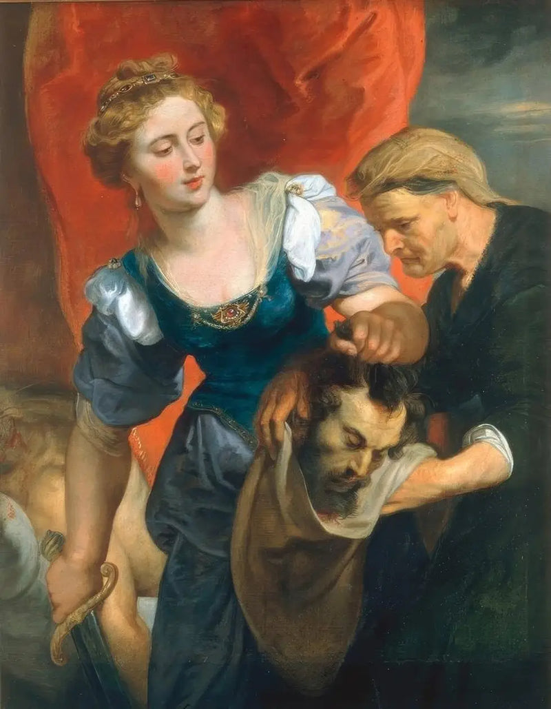 Holofornes'in Başındaki Judith - Peter Paul Rubens