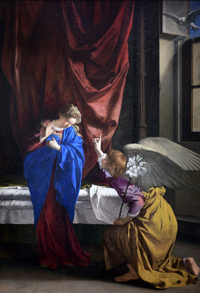 L’Annonciation - Orazio Gentileschi - Alpha Reproduction