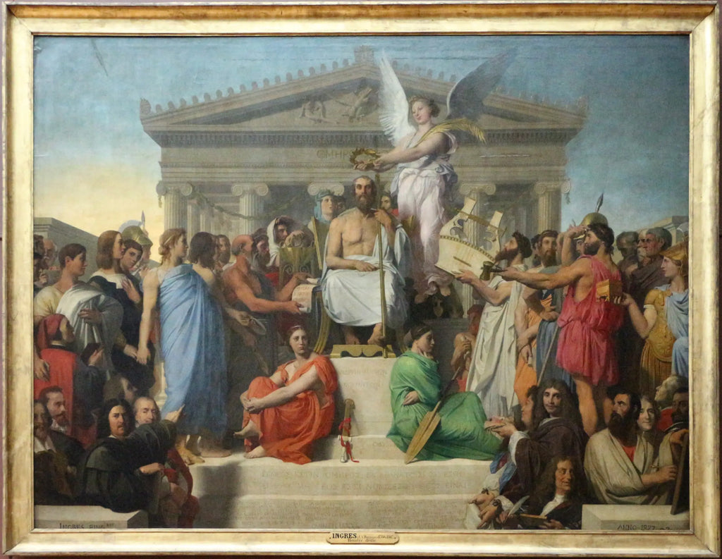 L’Apothéose d’Homère - Jean-Auguste-Dominique Ingres - Alpha Reproduction