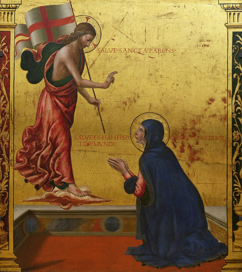 İsa'nın Meryem'e Görünüşü - Domenico Ghirlandaio