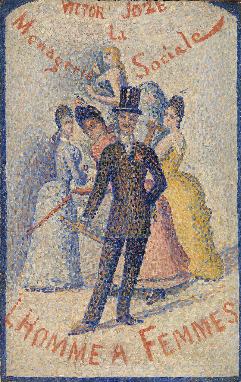 Kadınlarla Adam - Georges Seurat
