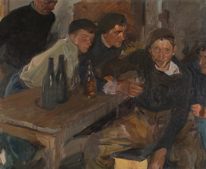 Sarhoş, Zarauz - Joaquín Sorolla