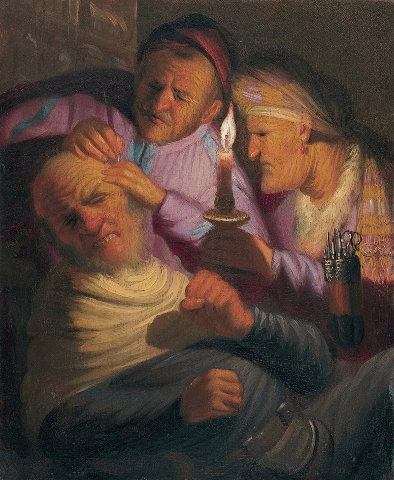 Operasyon (Dokunma Alegorisi) - Rembrandt