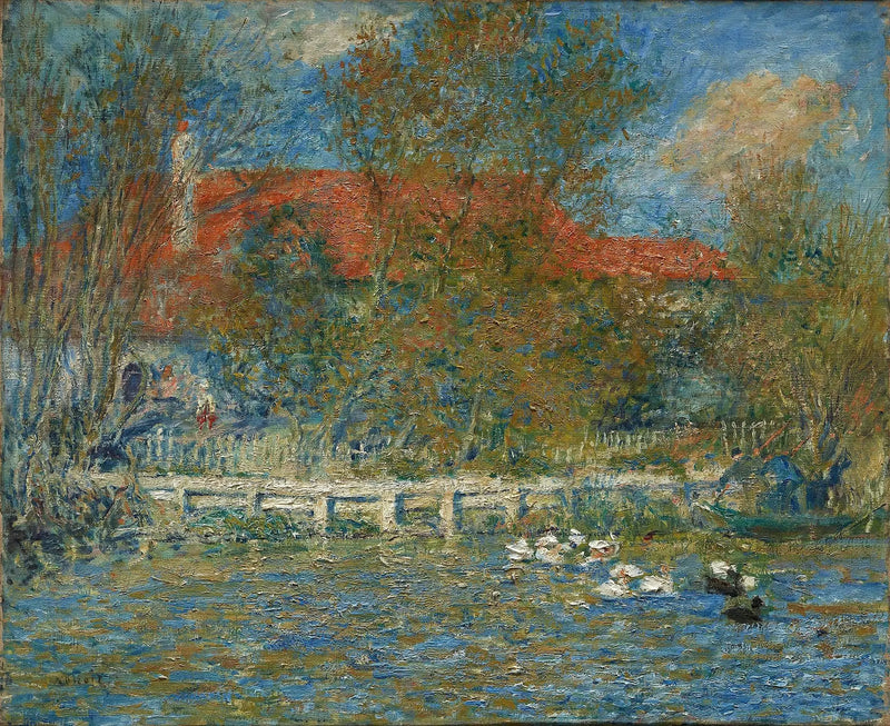 Ördek Göleti - Pierre-Auguste Renoir