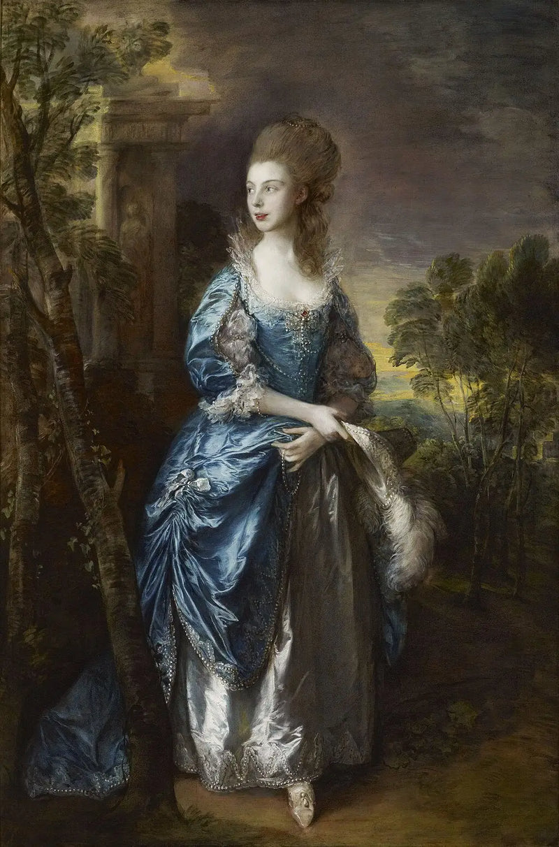 Saygıdeğer Frances Duncombe - Thomas Gainsborough