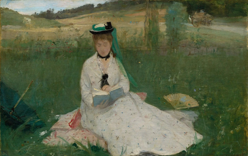 Yeşil Şemsiye - Berthe Morisot