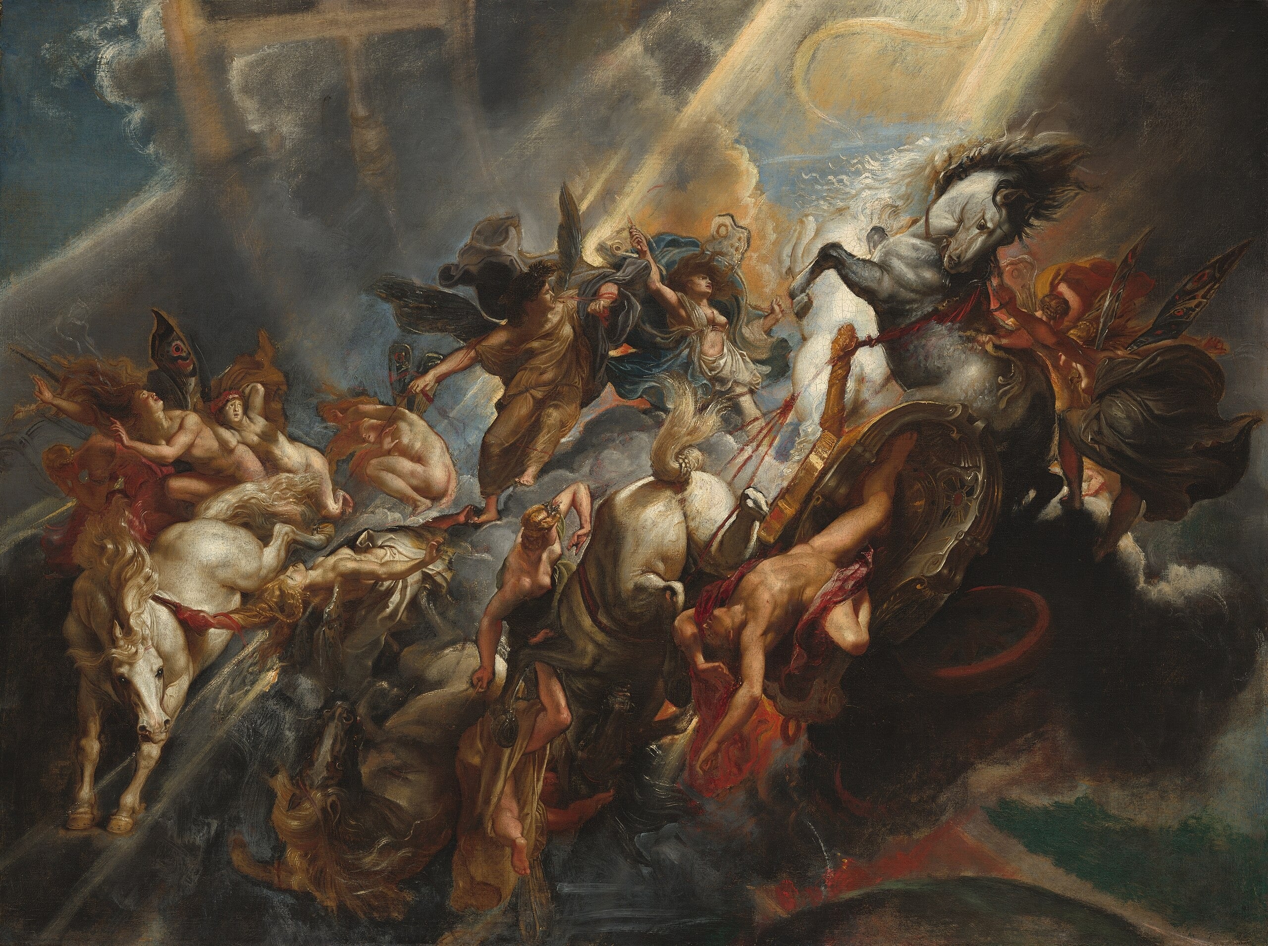Phaeton'un Düşüşü - Peter Paul Rubens