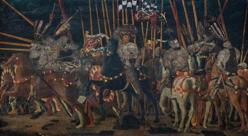 Micheletto Attendolo da Cotignola'nın Karşı-Hücum - Paolo Uccello