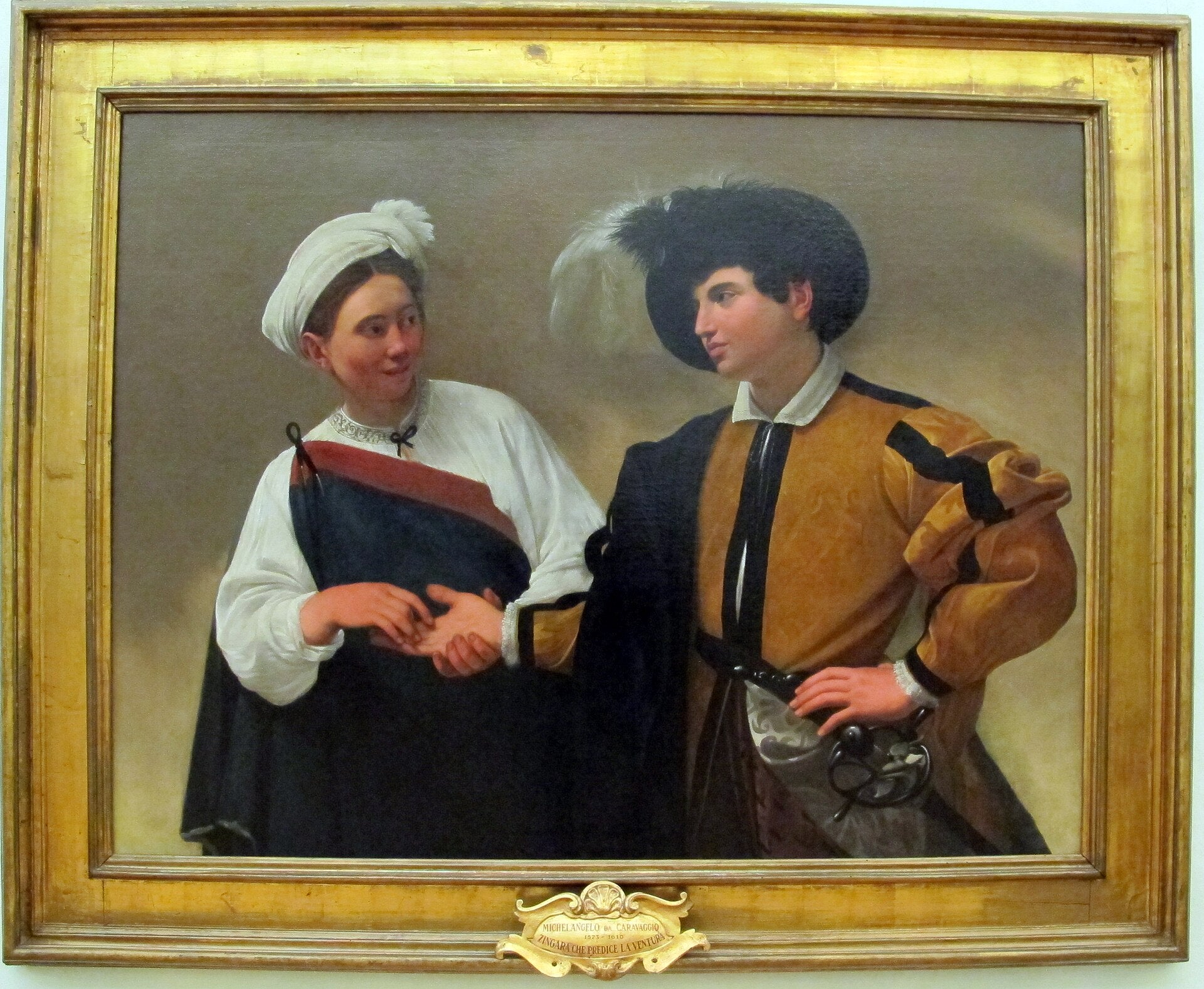 İyi Şansı Tahmin Eden - Caravaggio