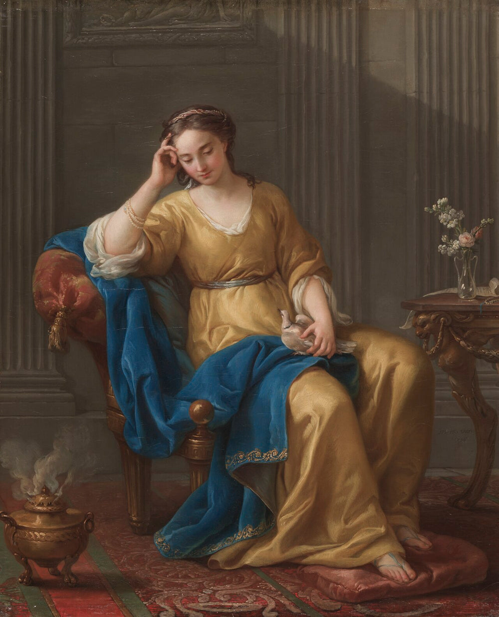 La Douce Mélancolie - Joseph-Marie Vien