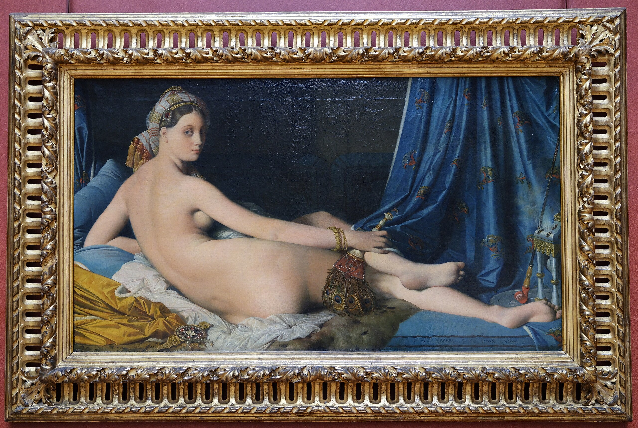 Büyük Odalisque - Jean-Auguste-Dominique Ingres