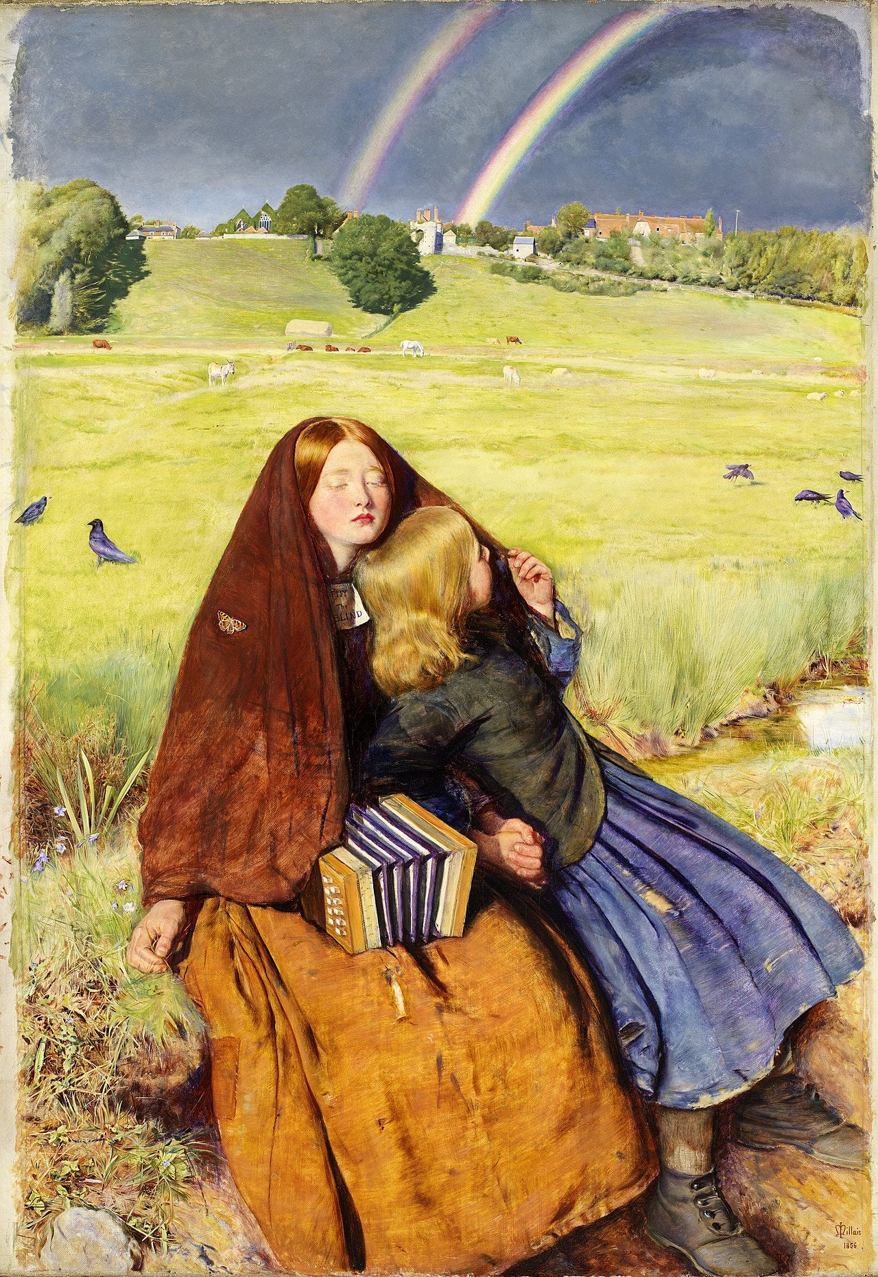 La Jeune Aveugle - John Everett Millais