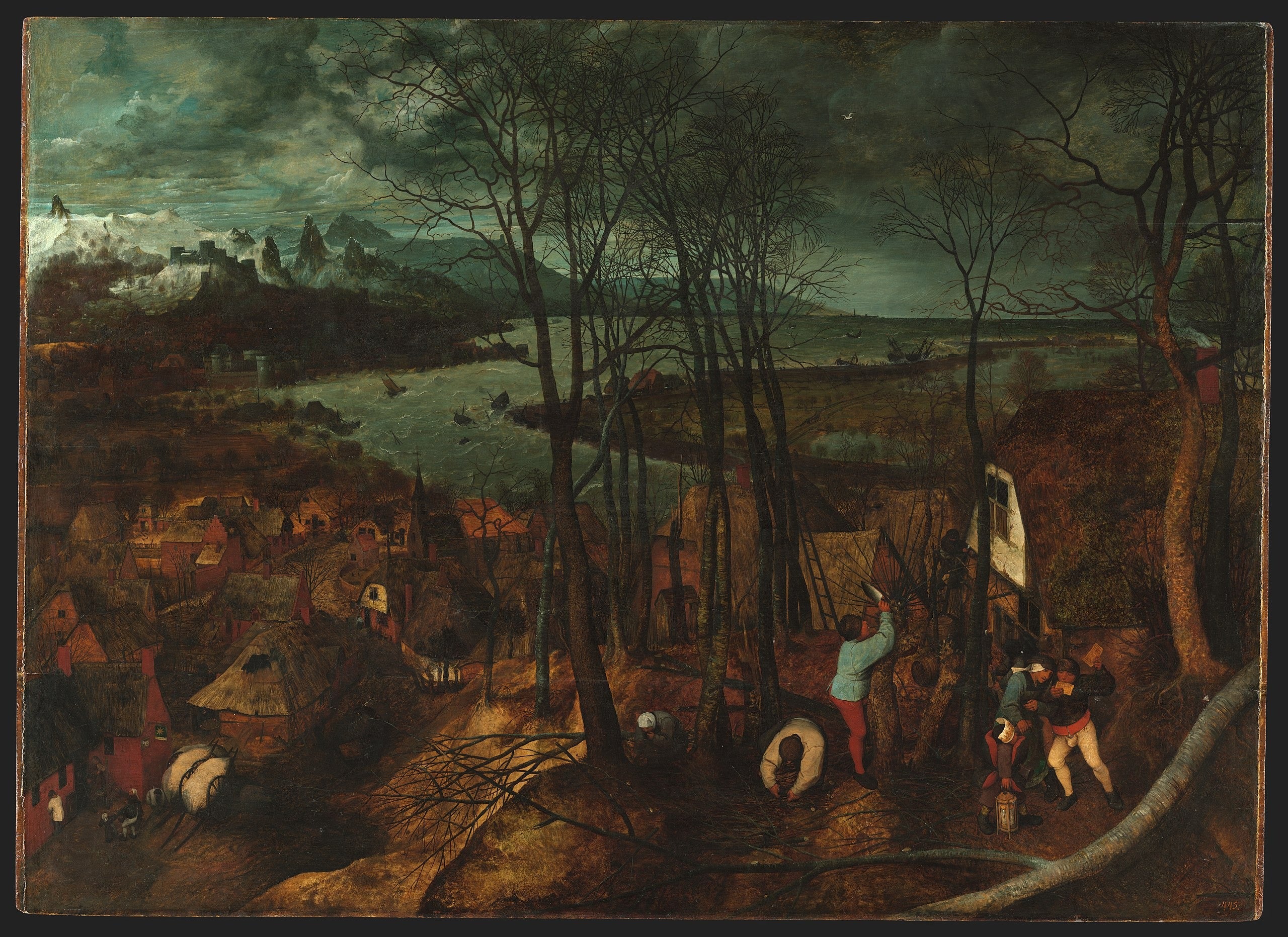 Karanlık Gün - Pieter Brueghel the Elder