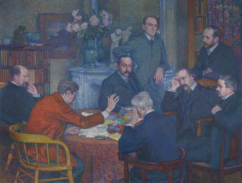 Émile Verhaeren'in Okuması - Théo van Rysselberghe