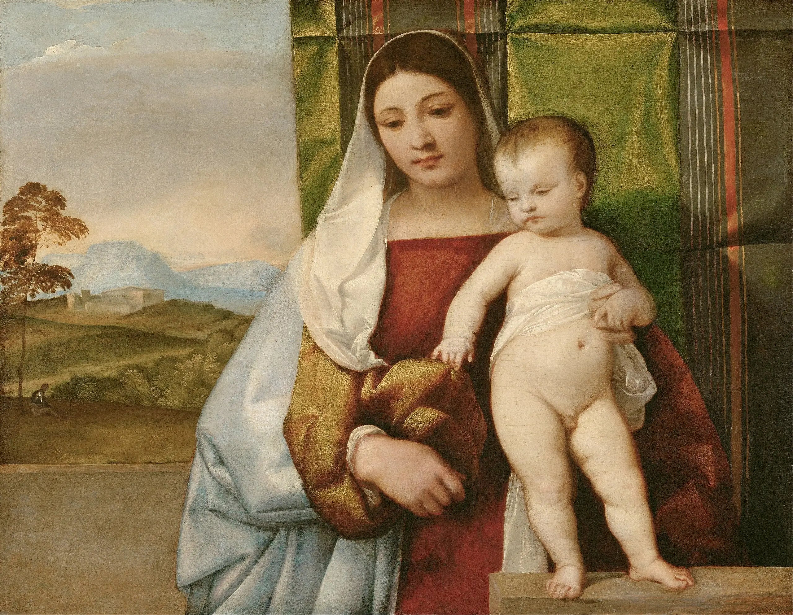 La Madone gitane - Titian - Alpha Reproduction
