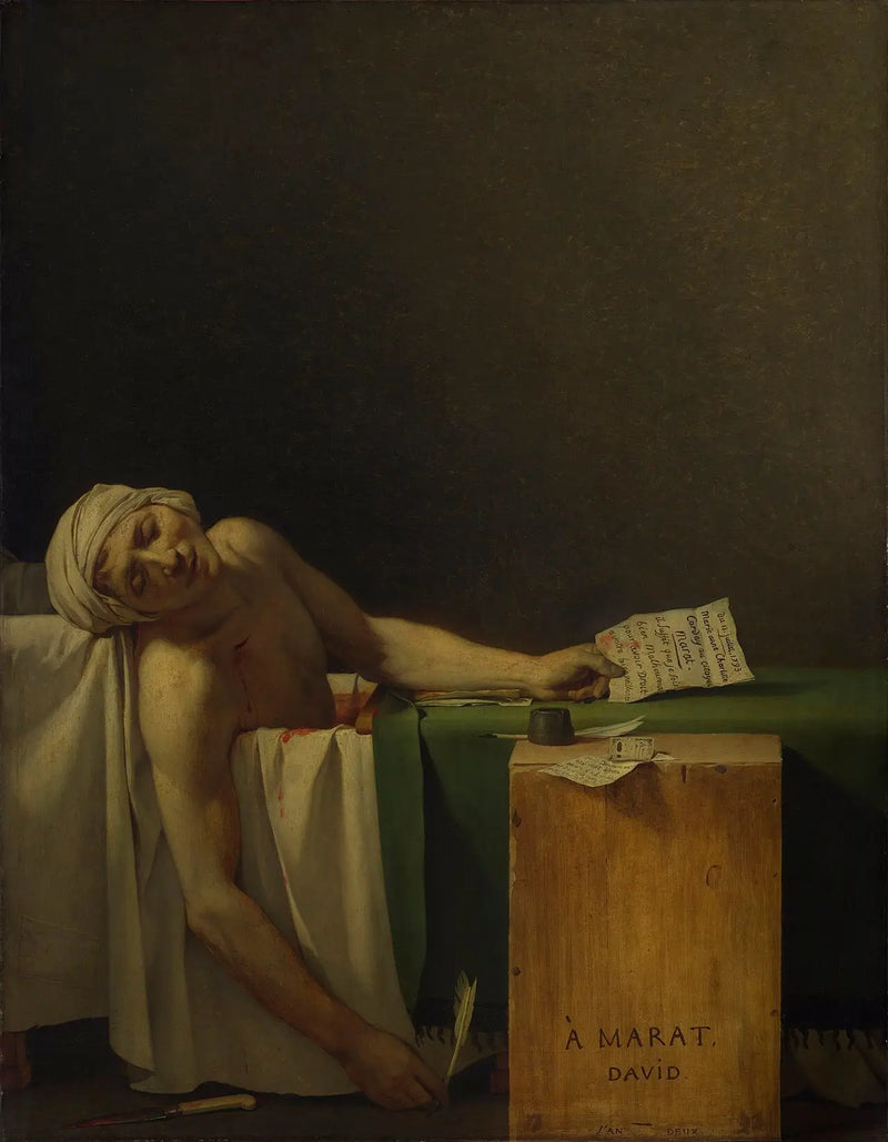 Marat'ın Ölümü - Jacques-Louis David