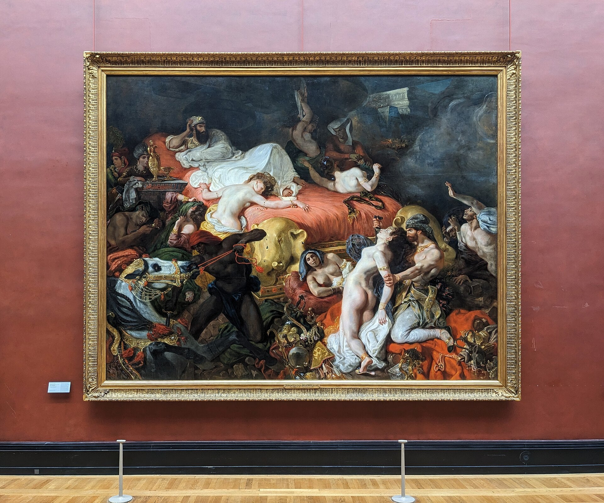 Sardanapal'ın Ölümü - Eugène Delacroix