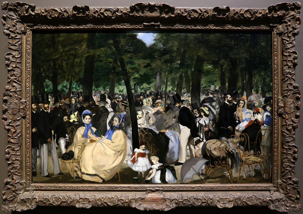 Tuileries'de Müzik - Édouard Manet